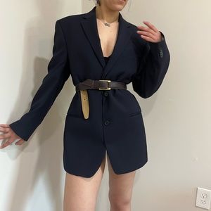 Calvin Klein vintage navy blazer